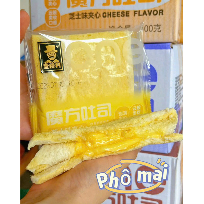 SANDWICH ONE NHÂN KHOAI MÔN/ PHÔ MAI/ KEM/ CHUỐI/ SOCOLA