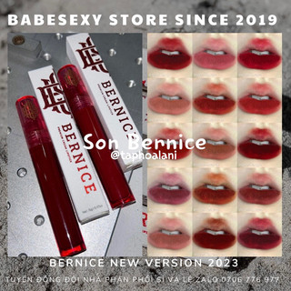[ MỚI NHẤT 2023 ] SON KEM BERNICE VỎ MỚI❣️ [ CHÍNH HÃNG 100% - VỎ MỚI NHẤT ]