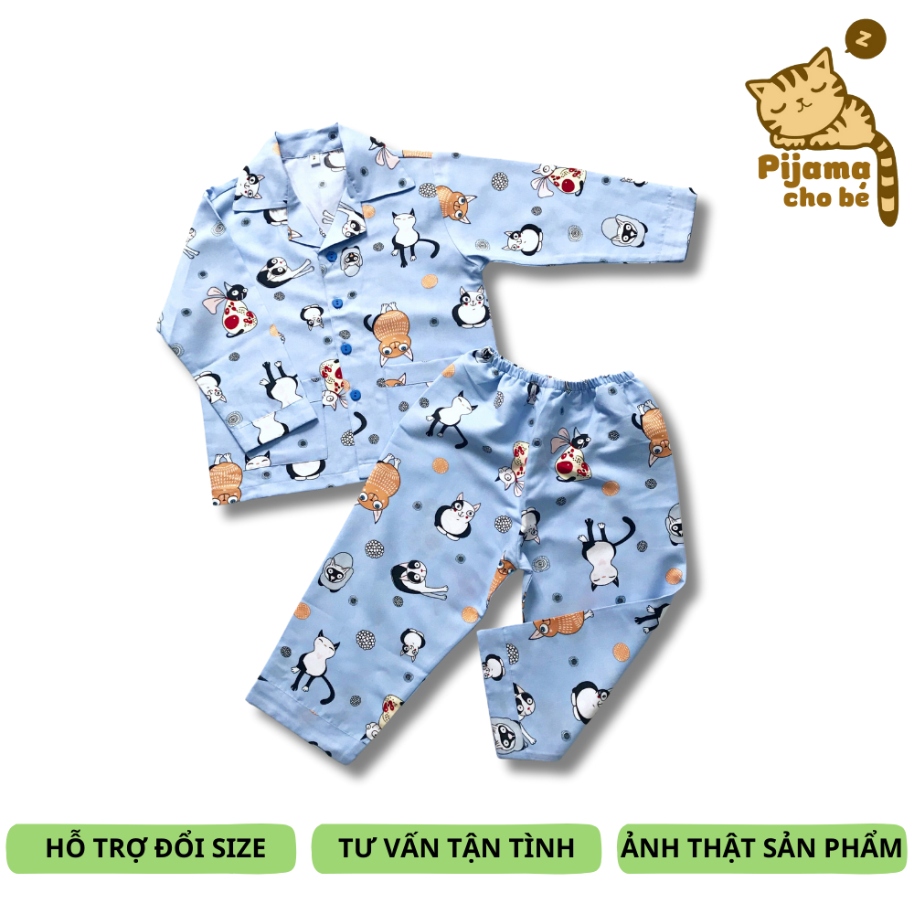 Pijama Cho Bé Kate Thái size 10-40kg nhiều mẫu