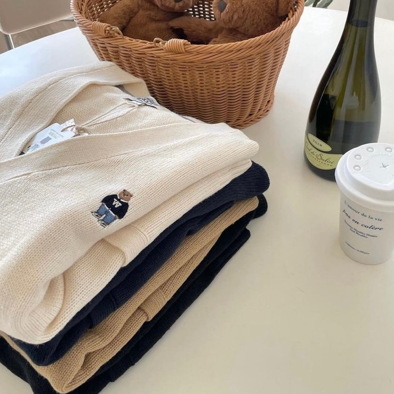 Áo Cardigan WHO.AU gấu thêu WHCKC4813U