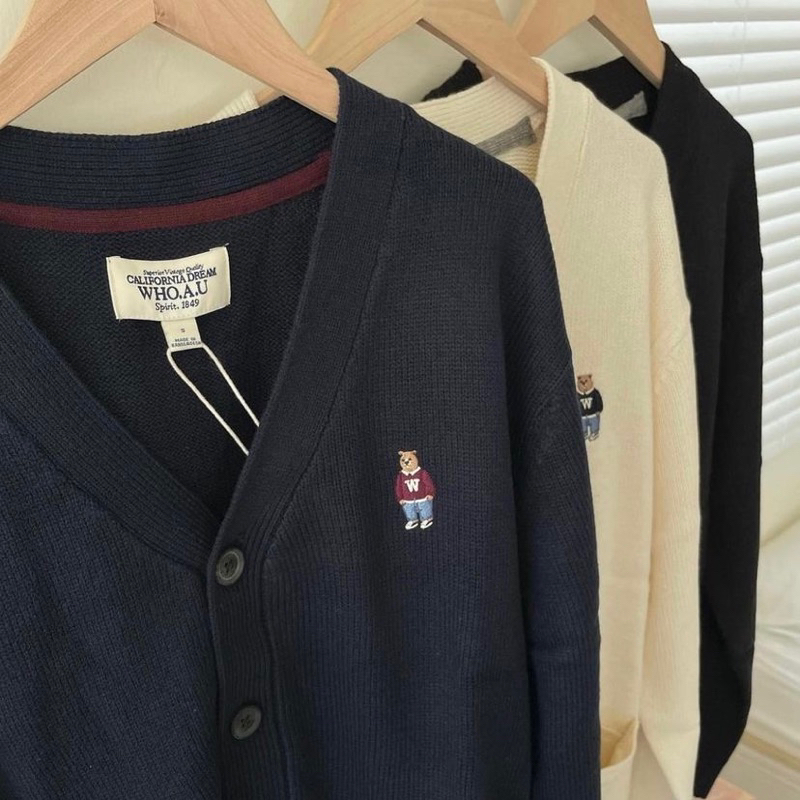 Áo Cardigan WHO.AU gấu thêu WHCKC4813U