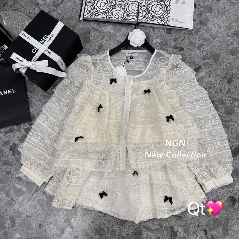 Set ren nơ siu xinh NGN