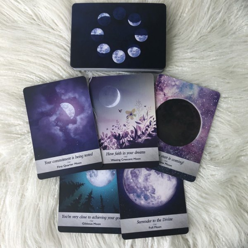 ❤️ Bộ bài Tarot oracle Moonology bói toán tiên tri