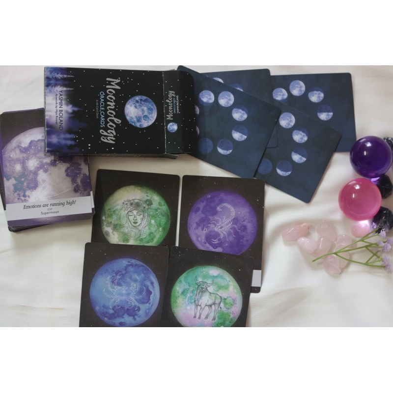 ❤️ Bộ bài Tarot oracle Moonology bói toán tiên tri