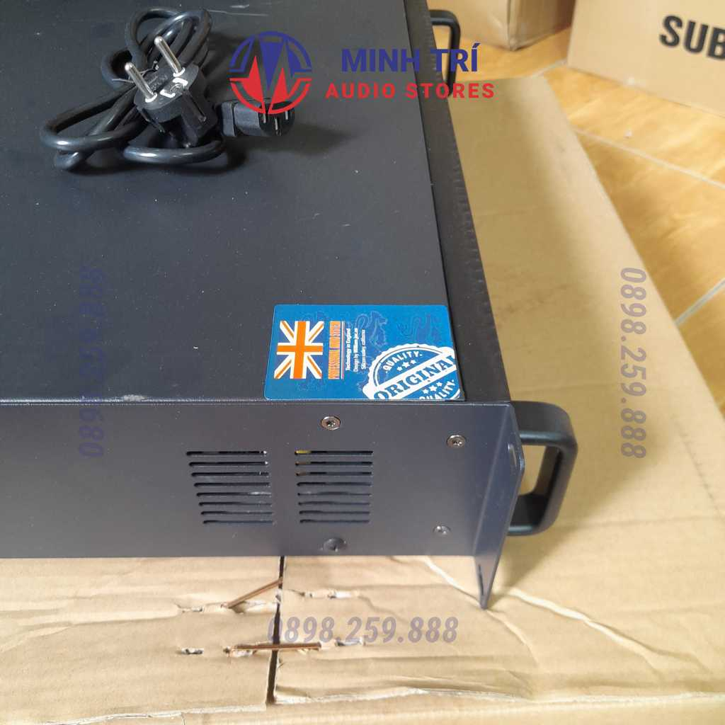 Cục Đẩy Công Suất 2 Kênh Martin 3 Sao Hàng Bãi 2X850W, 28 Sò Bù Áp-16 Sò Lớn, 8 Tụ Lọc, Nguồn Xuyến - Minh Trí Audio