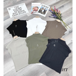 Áo cotton lạnh cổ 2p hàng loại 1 full túi zip QCCC