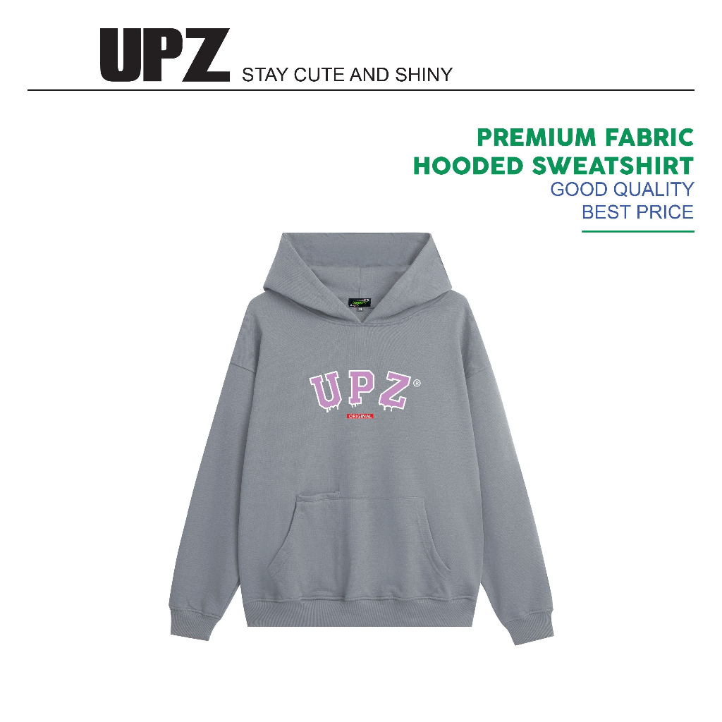 UPZ Áo Khoác Hoodie In UPZ (5 Màu)