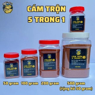 Cám trộn 5in1 dinh dưỡng cho cá cảnh 7 màu cá cảnh nhỏ