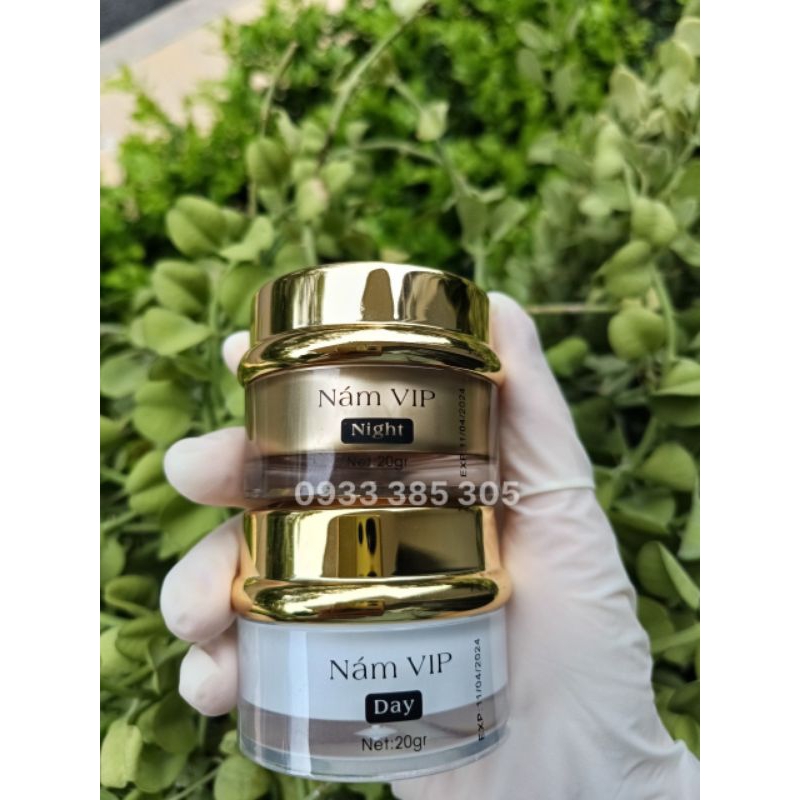 Bộ nám vip ngày đêm giúp tái tạo da trắng hồng chuẩn spa