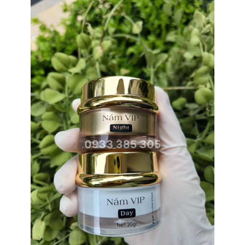 Bộ nám vip ngày đêm giúp tái tạo da trắng hồng chuẩn spa