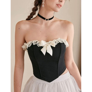 [ORDER SHIEN] Áo Quây Phối Ren Thắt Nơ