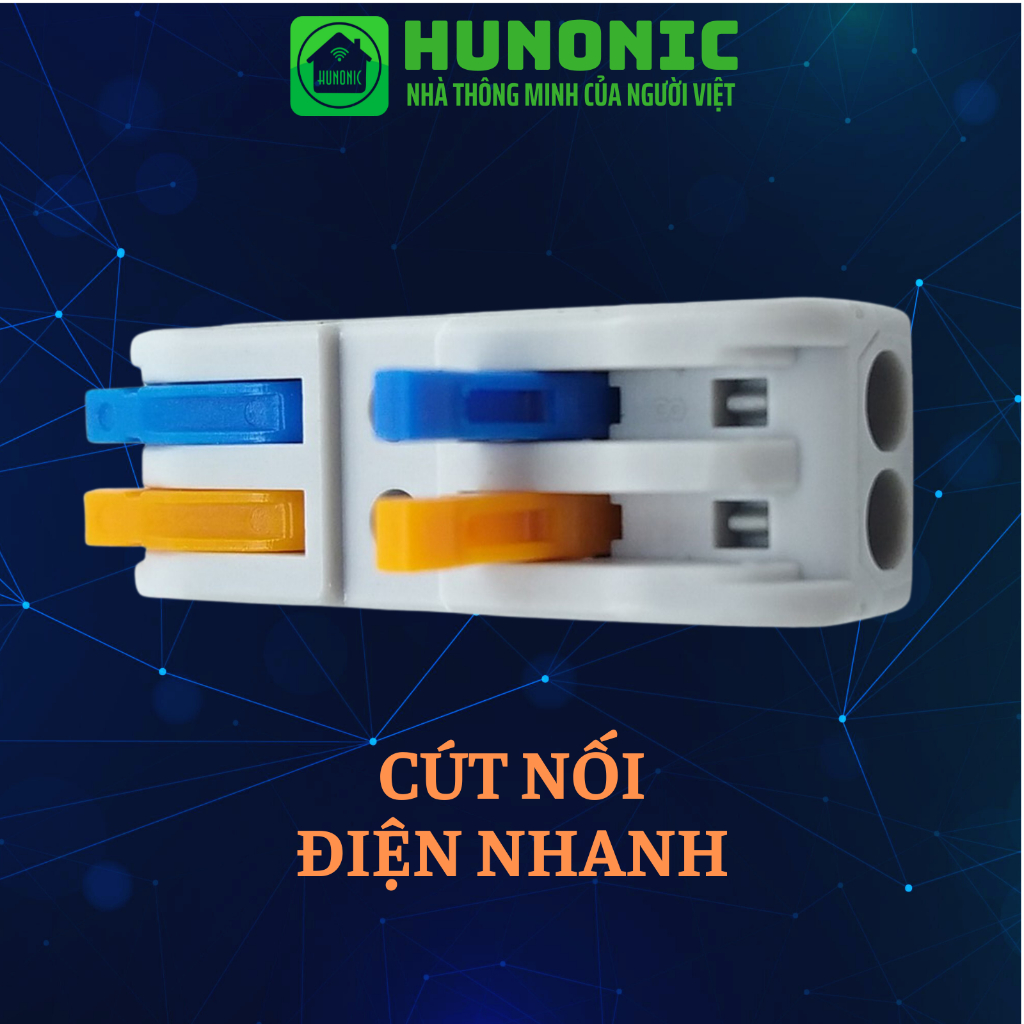 Cút nối dây điện nhanh KV212 / PCT, cốt nối dây điện, cos nối điện, đầu nối dây điện