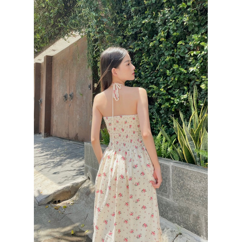 GORGEOUS - Đầm maxi hoa hồng - Rosalyn Dress