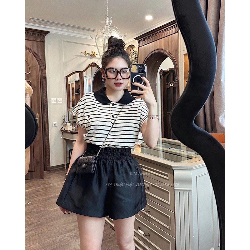 Áo len cổ polo cực hot