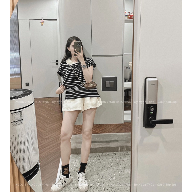 Áo len cổ polo cực hot