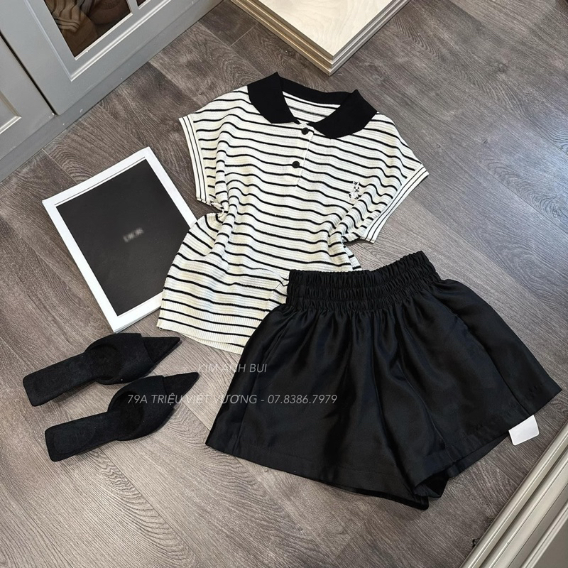 Áo len cổ polo cực hot