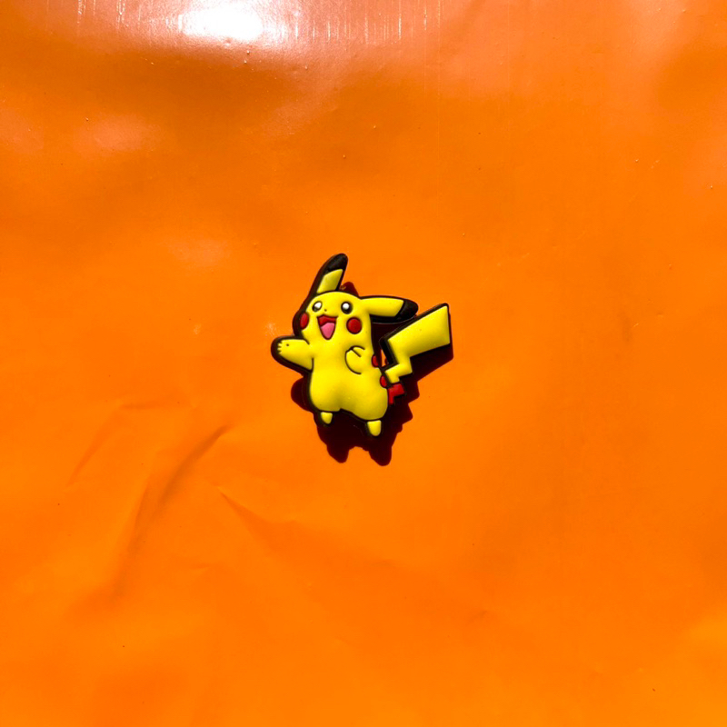 Set sticker gắn dép crocs hình Pokemon siêu cute, 1 set 10 con, jibbitz trang trí crocs cực đẹp