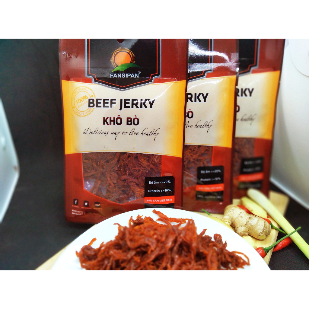 COMBO Tự Chọn - Khô Bò Sợi Thơm Ngon Hấp Dẫn Đảm Bảo ATTP - HULA FOOD