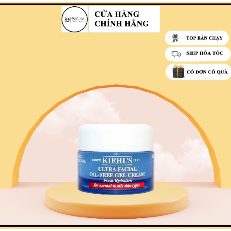 [HÀNG CHÍNH HÃNG- TEM PHỤ] Kem Dưỡng Kiehl’s Ultra Facial Oil-Free Gel-Cream minisize 7ml