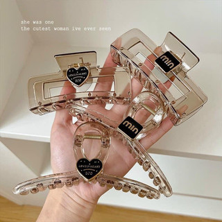 Set 3c kẹp càng cua trong suốt . Kẹp càng cua trong suốt phong cách hàn quốc