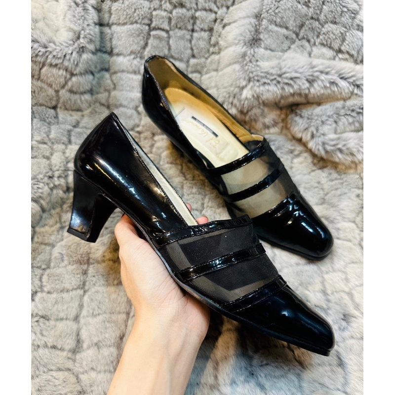 Giày nữ 2hand da nâu size 37.5 - 38