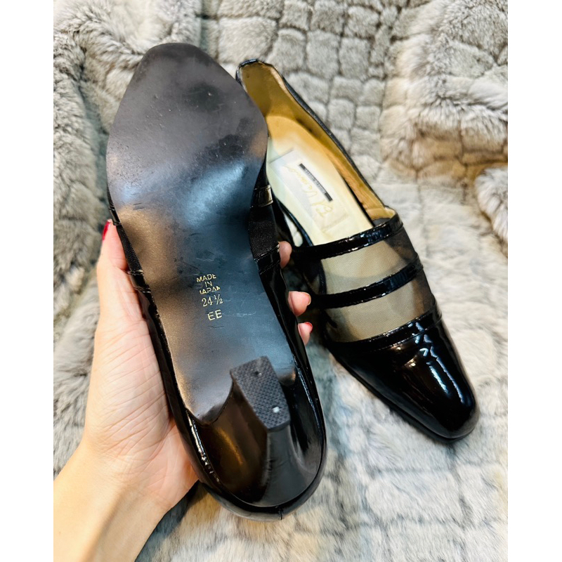 Giày nữ 2hand da nâu size 37.5 - 38