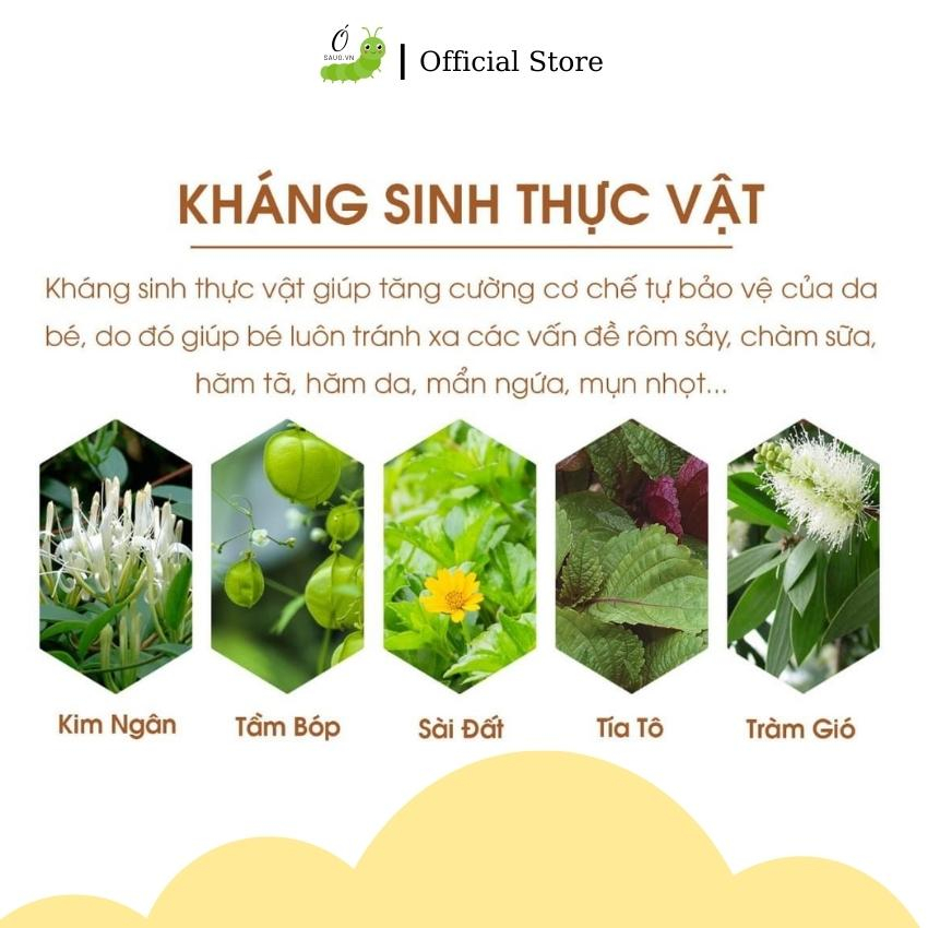Muối Tắm Bé Eo 400g - Muối Tắm Hàng Ngày Cho Trẻ Sơ Sinh, Phòng Ngừa Và Cải Thiện Các Bệnh Về Da -  Sâu Ó Official Store
