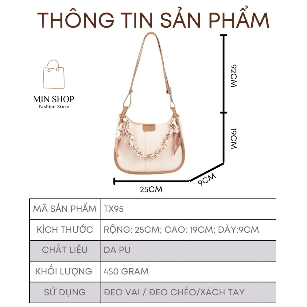 Túi nữ đeo chéo công sở, đi làm, đi học - MIN 686