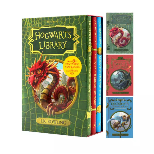 Sách Tiếng Anh - Hogwarts Library Boxed Set