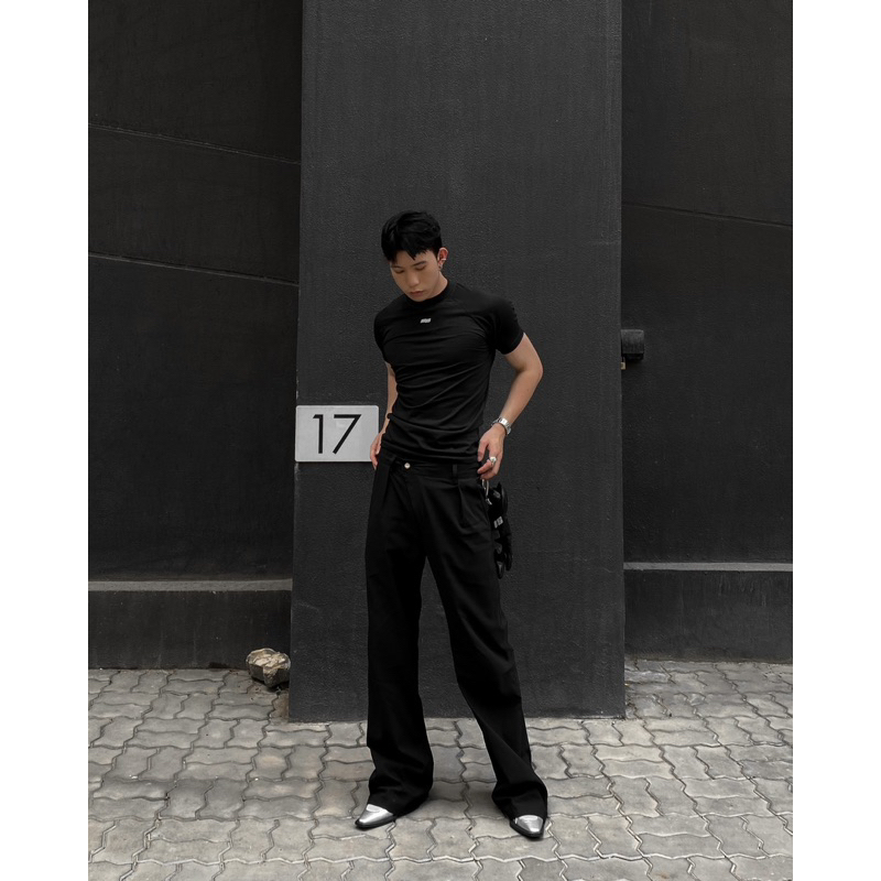95MILES - ÁO THUN BODY UNISEX LOGO IN NỔI