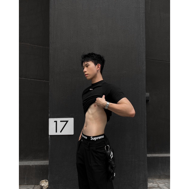 95MILES - ÁO THUN BODY UNISEX LOGO IN NỔI
