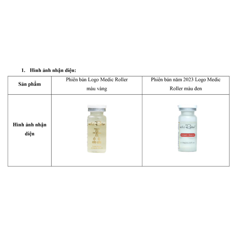 Serum Cho Da Mụn Medic Roller Compact Essence 10ml