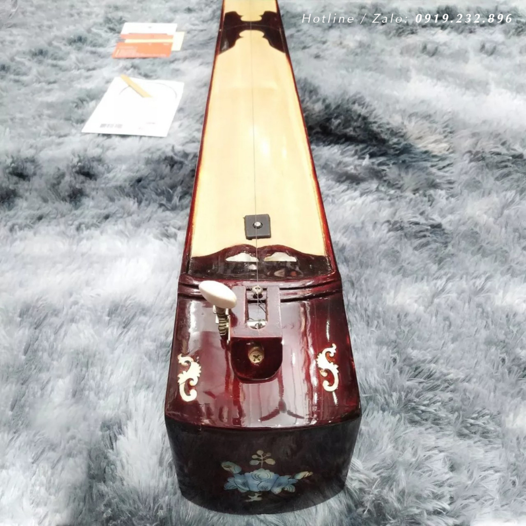 Đàn Bầu Điện Gấp Cho Người Mới Chơi - Tặng móng gảy và dây sơ cua