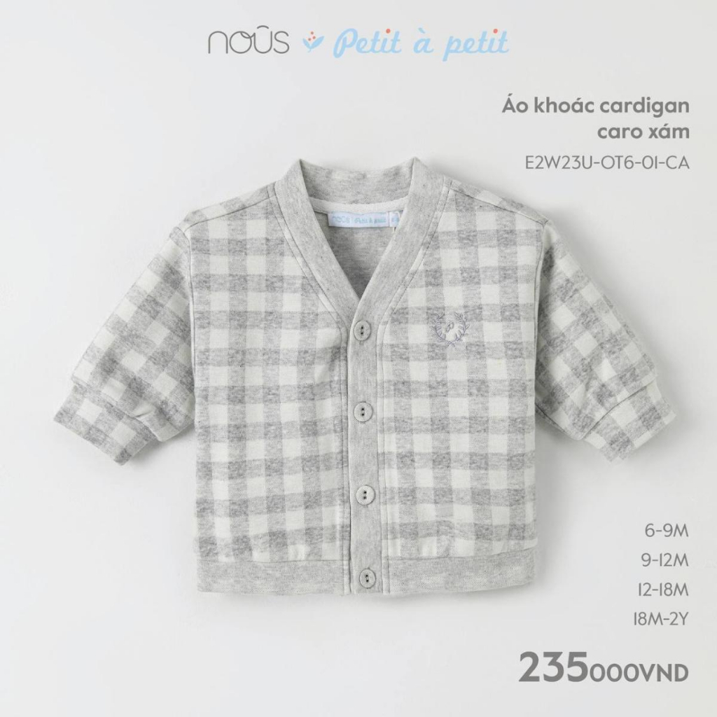 Áo khoác Nous cho bé trai, bé gái