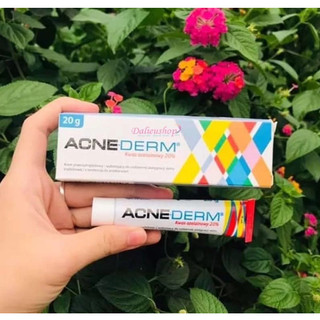  Kem giảm mụn mờ thâm trắng da UNIA ACNE-DERM Azelaic Acid 20% 