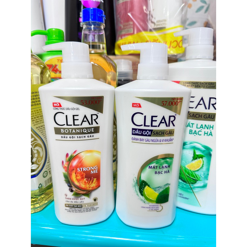 Dầu gội Clear 630g