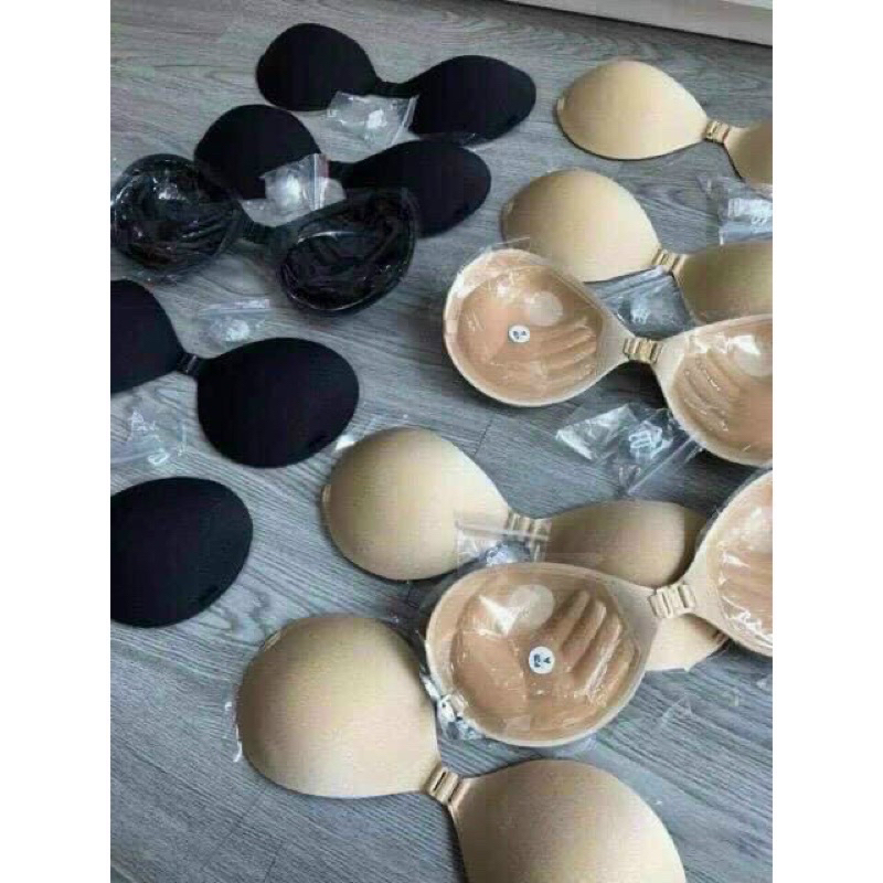 Áo Dán Ngực Đệm Dày 6Cm Siêu Nâng Dẩy Ngực Tạo Khe, Đồ Lót Mặc Đầm Váy Trễ Vai ANP41 6cm p293cm có video thật