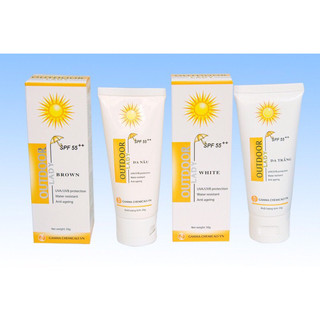 Kem chống nắng outdoor lady tuýp 50g,spf 55+