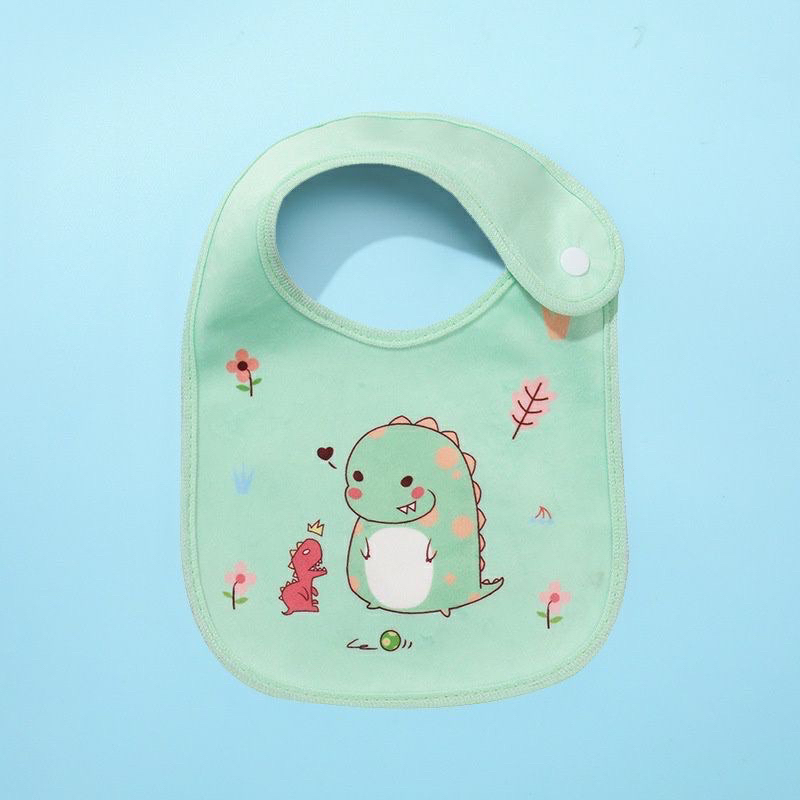 Yếm bấm cúc lệch chống thấm hình thú