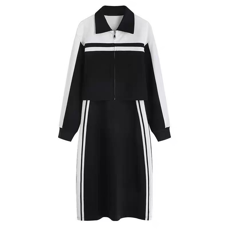 Set váy kèm áo khoác Peace Bird size S