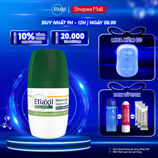 Lăn khử mùi Etiaxil chiết xuất nha đam 24h dịu nhẹ 50ml [date: 1.09.2023]