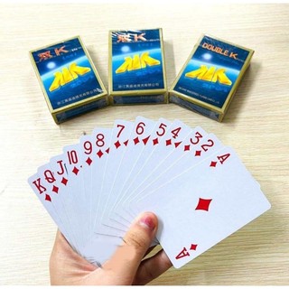 Bộ 52 lá bài tây Double K loại 1