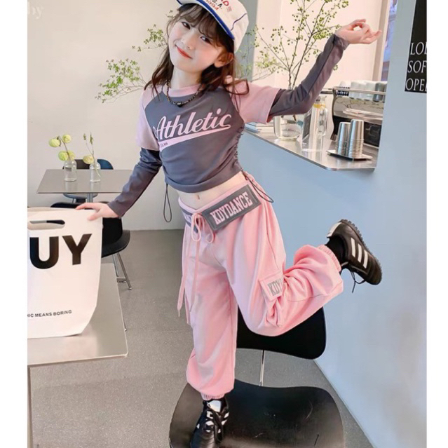 bộ 2 dây quần dút sành điệu cho bé gái 10-20kg