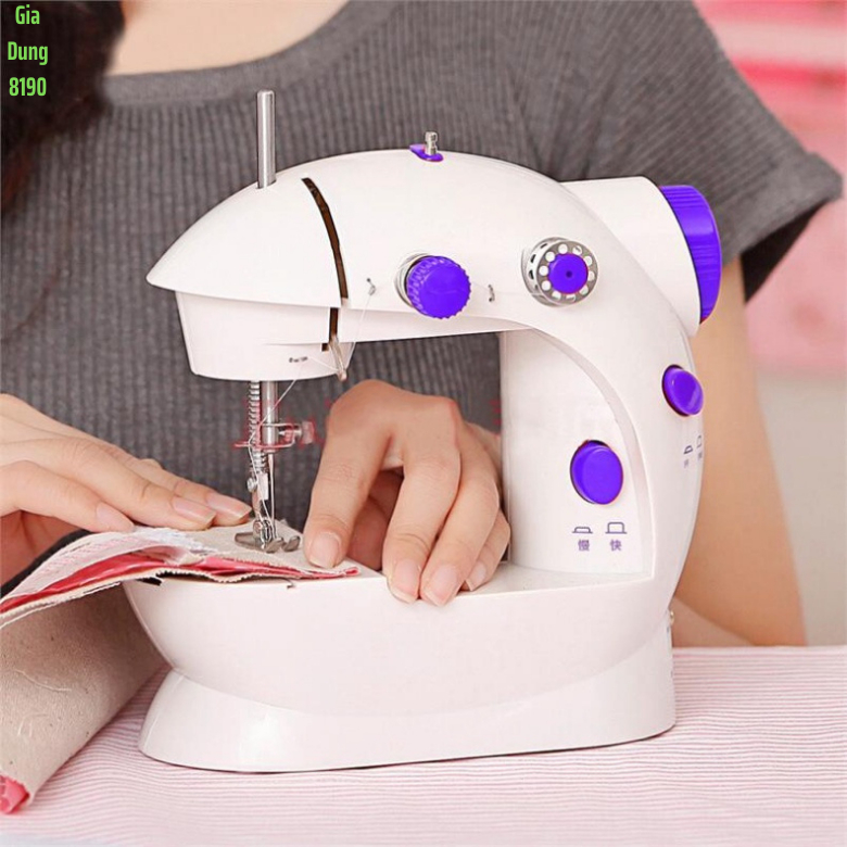 Máy May Mini Để Bàn Gia Đình - Máy Khâu Cầm Tay Mini Gia Đình Siêu Tiện Lợi Thiết Kế Nhỏ Gọn
