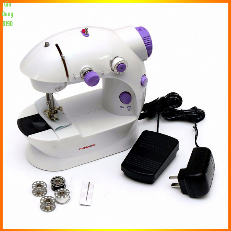 Máy May Mini Để Bàn Gia Đình - Máy Khâu Cầm Tay Mini Gia Đình Siêu Tiện Lợi Thiết Kế Nhỏ Gọn