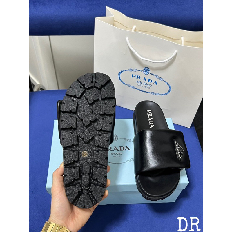 Lê Quai Phồng Prada Da Mịn Full Size 35-39  -  By Anh Dinh Phuong
