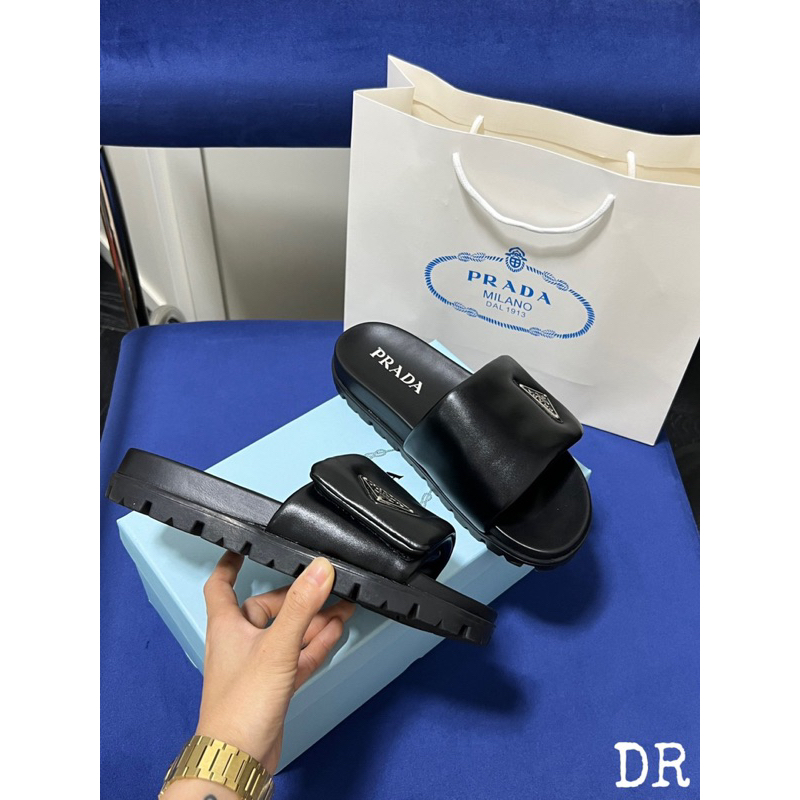 Lê Quai Phồng Prada Da Mịn Full Size 35-39  -  By Anh Dinh Phuong