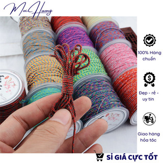 Bó 15 mét dây dù xoắn 1mm làm handmade sáng tạo cực xinh - MH934