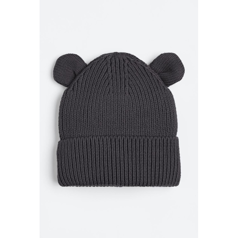 Mũ len quả bông săn sale HM AUTH