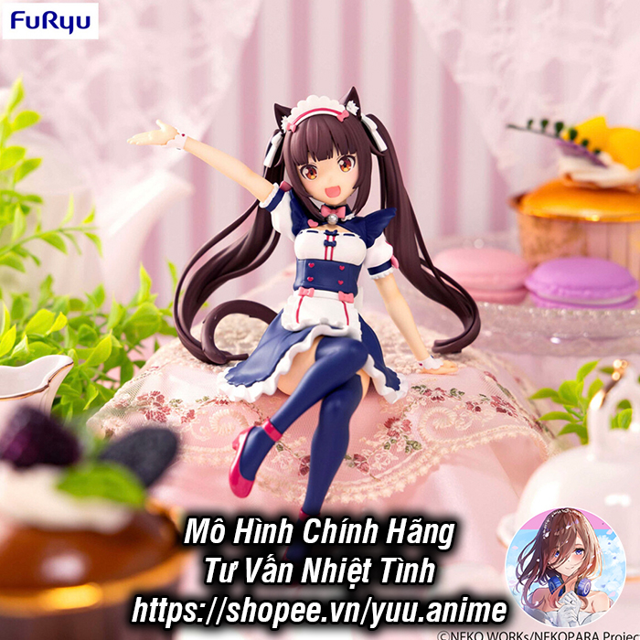 Mô Hình Chính Hãng Nekopara - Chocola - Noodle Stopper Figure (FuRyu)